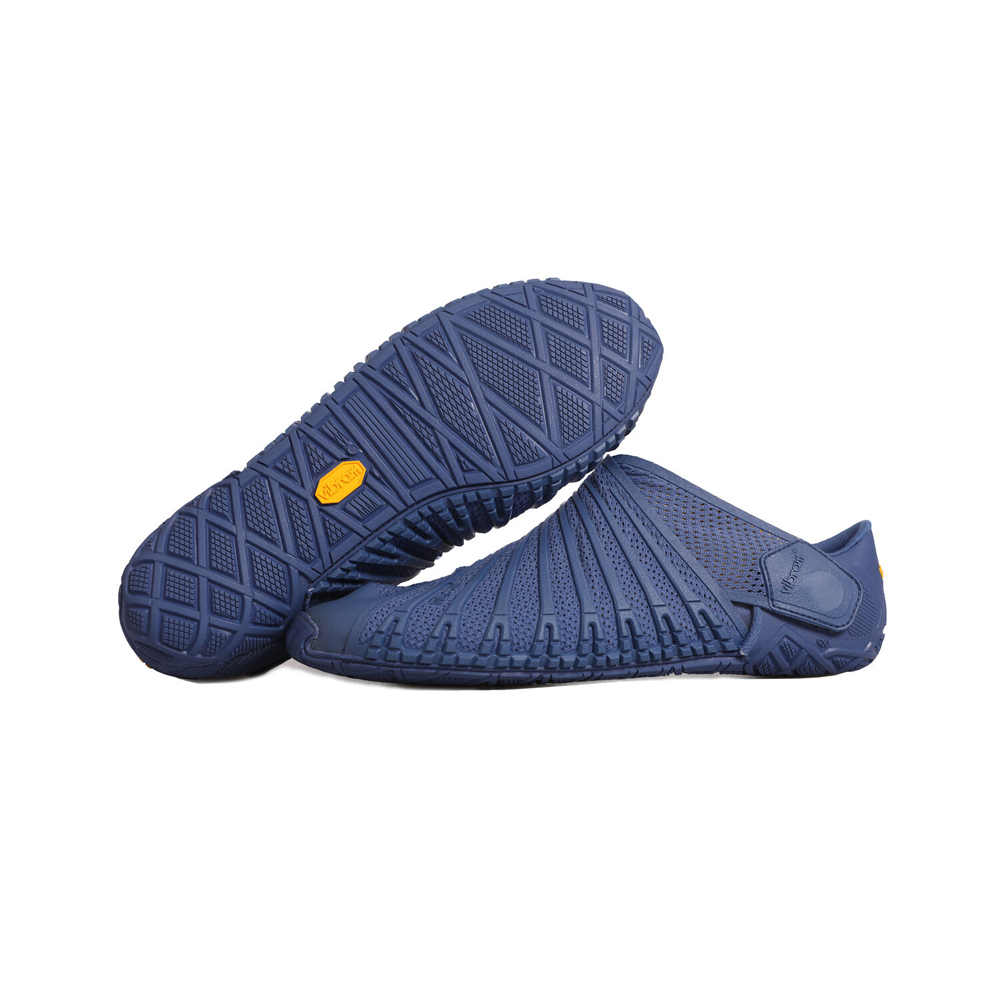 Vibram Furoshiki Knit Low Schuhe Herren Blau Sale 5681342-XF